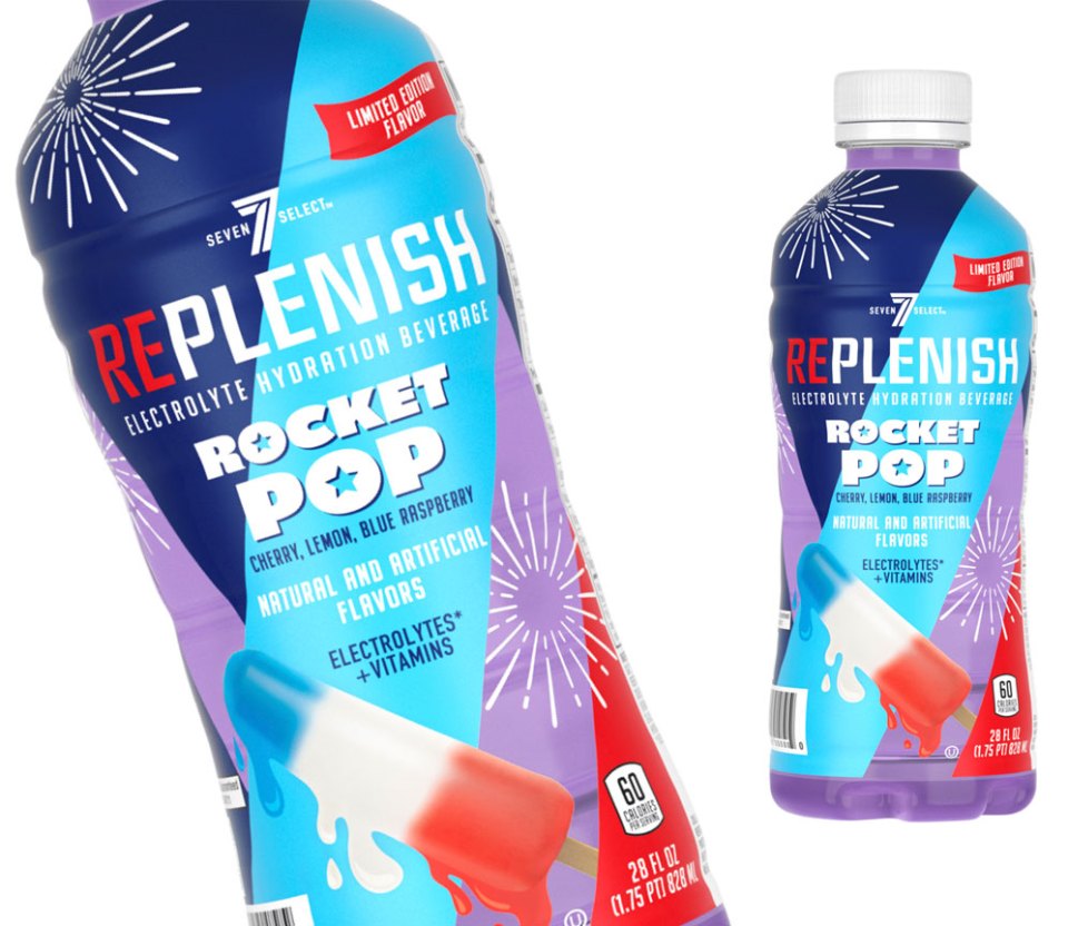 7Select Replenish-RocketPoP Packaging